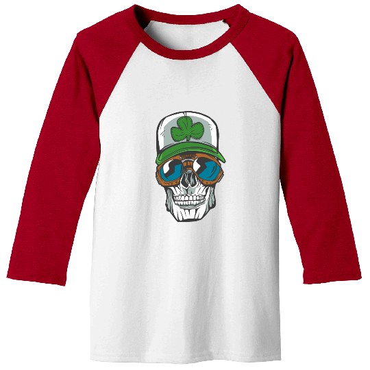 Irish Skull Baseball Tees