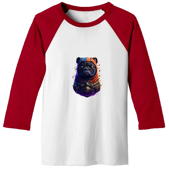 Adorable Frenchie Astronaut: Dog in a Space Suit Baseball Tees