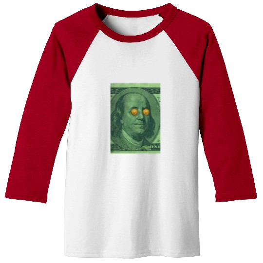 Benjamin Franklin Bitcoin Baseball Tees