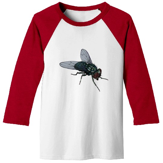 Fly Common House Fly Insect Baseball Tees