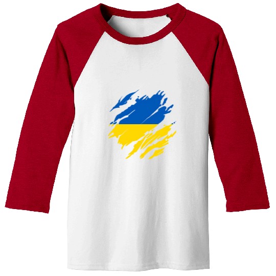 Ukrainian Flag Ukraine Baseball Tees