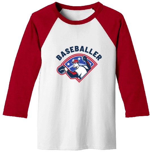 Baseballer Baseball Pitcher Sports Club Player Baseball Tees