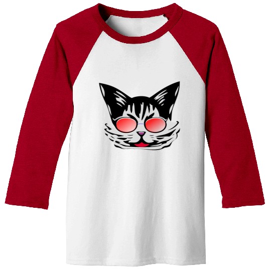 Cool Cat Baseball Tees