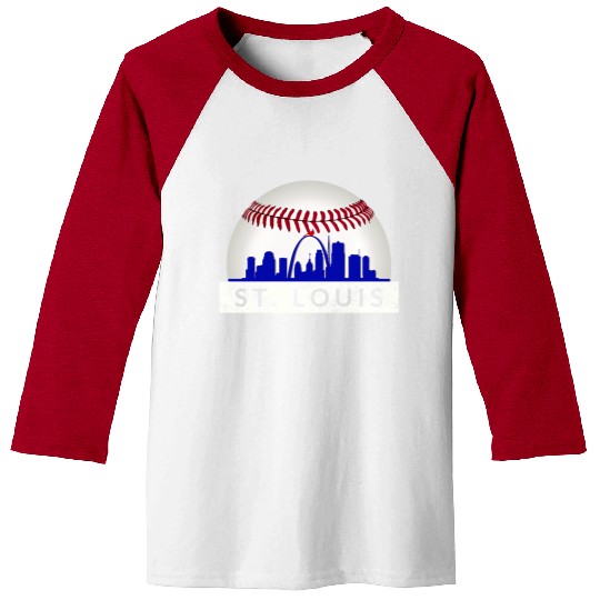 Saint Louis Red Cardinal Dress Hometown Skyline Gi Baseball Tees