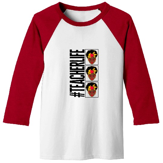 Black Lives Matter Baseball Tees, Teacher Life Afro Curly