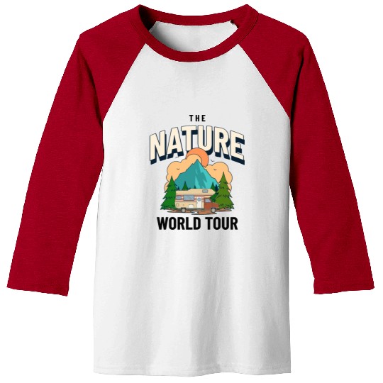 Rv World Tour Nature Is Calling Baseball Tees