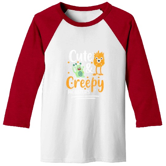 Monster Fright Children Monster Hunter Baseball Tees