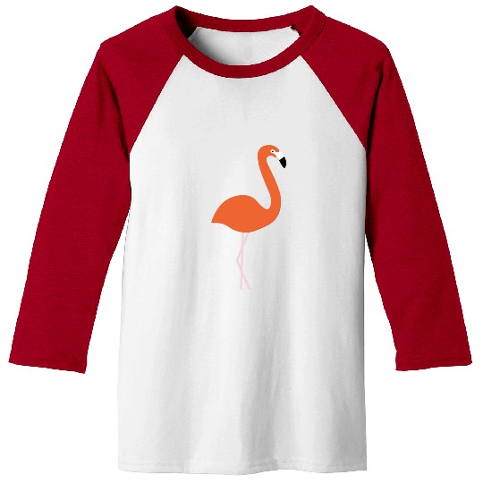 Flamingo green Baseball Tees
