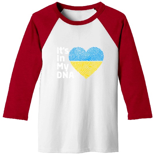It'S In My Dna Ukraine I Stand With Ukraine Baseball Tees