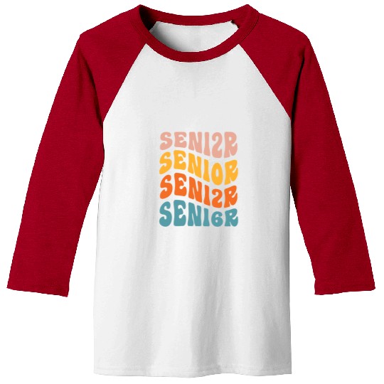 Retro Senior 2026 Graduation Class Of 2026 Back Baseball Tees