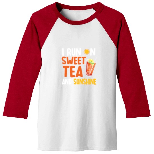 Sweet Tea And Sunshine Baseball Tees