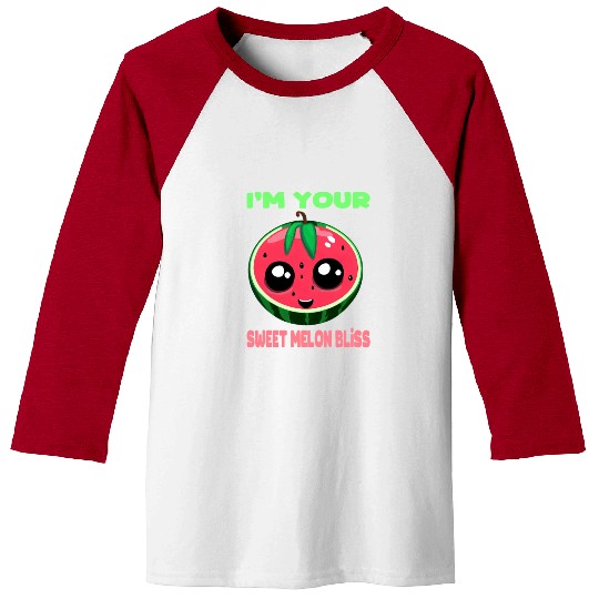 Watermelon - Your sweet melon magic Baseball Tees