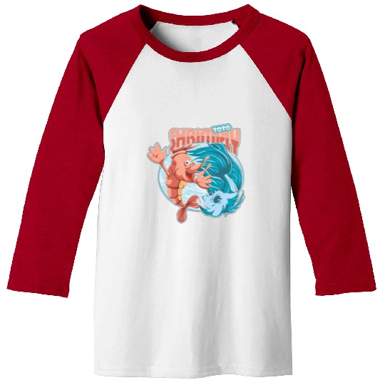 shrimp and catfish Baseball Tees