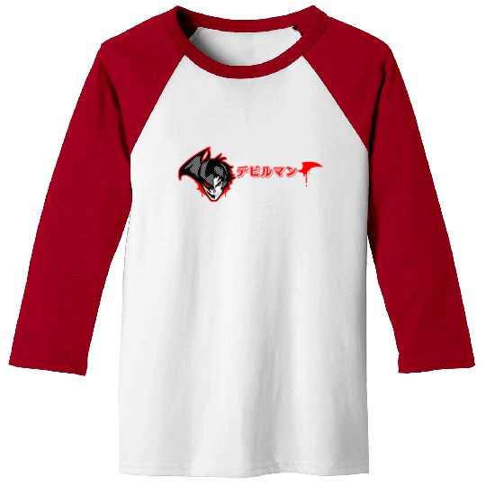 Devilman Crybaby classic Baseball Tees