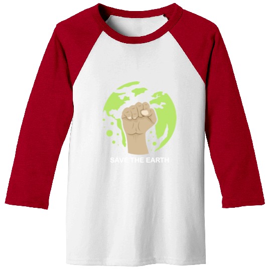 Save The Earth Baseball Tees