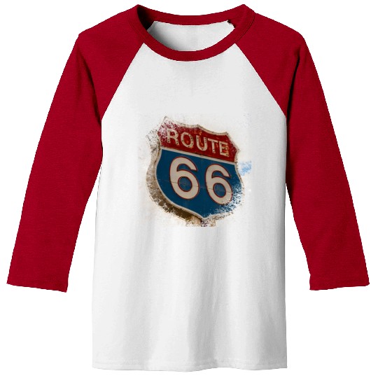 Route 66 Baseball Tees