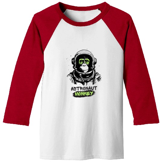 Armstrong monkey Baseball Tees