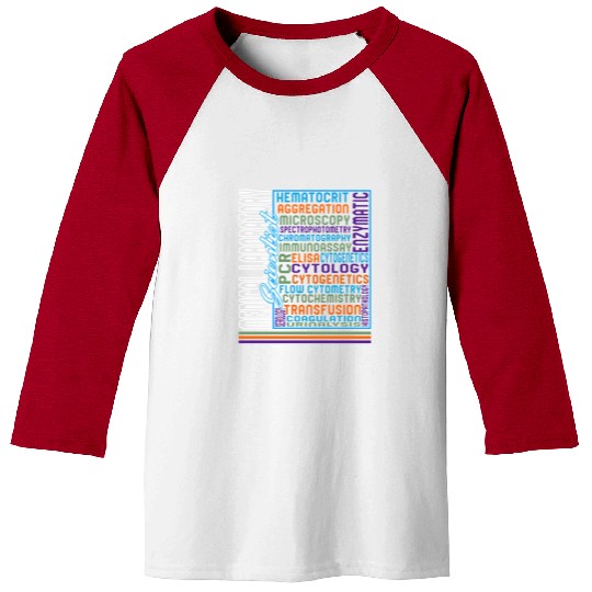 Science Baseball Tees, Medical Laboratory Baseball Tees, Medicine