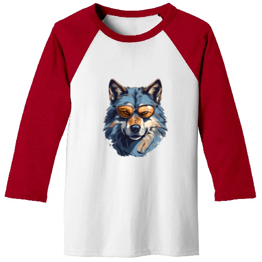 Street Style Gray Wolf | Wolf Lovers Baseball Tees