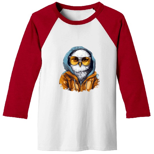 Street Style Snow Owl | Owl Lovers Baseball Tees