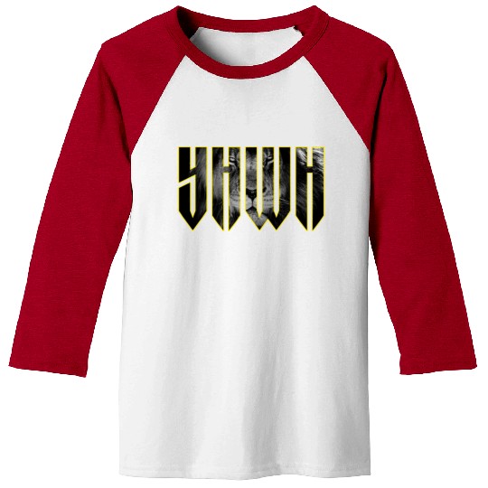 YHWH Yahweh Lion Christian Baseball Tees