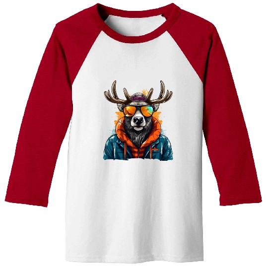 Reindeer Street Expedition | Reindeer Lovers Baseball Tees