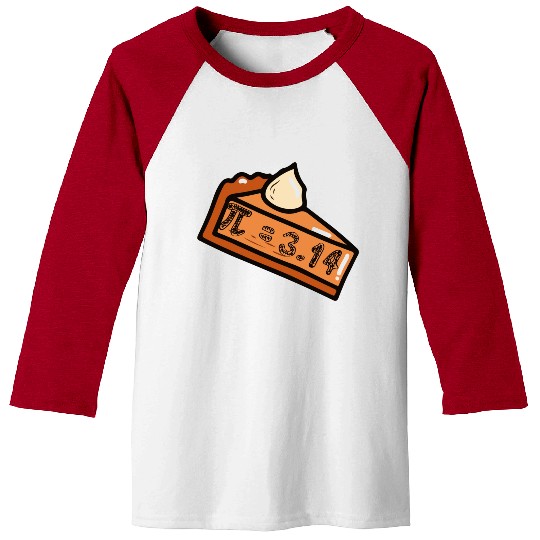 Cute Pie Pi Symbol For Pi Day Baseball Tees