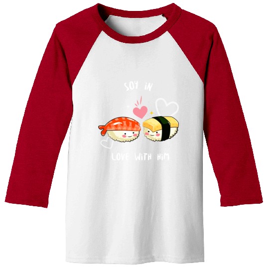 Soy In Love With Him Baseball Tees