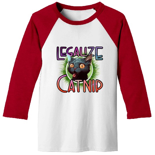 Legalize Catnip Baseball Tees