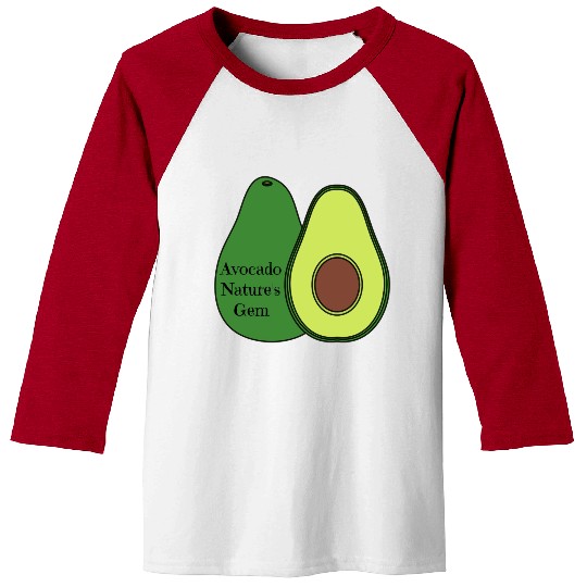 Avocado Nature s Gem Baseball Tees