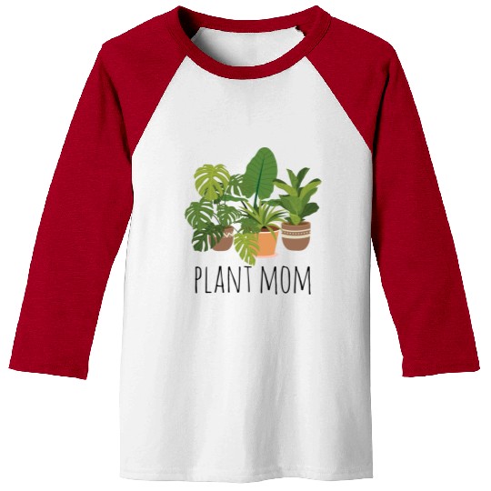 Houseplants Galore Plant Mom Baseball Tees