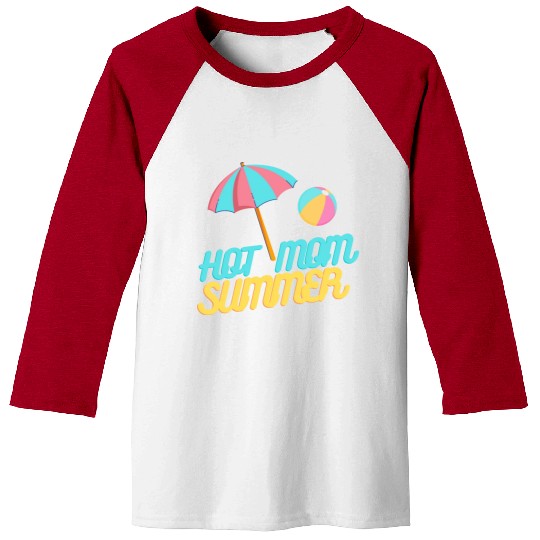 HOT MOM SUMMER Baseball Tees