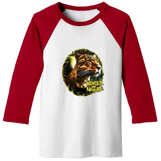 Moonlit Jaguar Baseball Tees