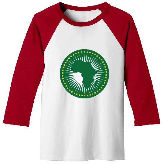 The african union flag, Green african union flag Baseball Tees