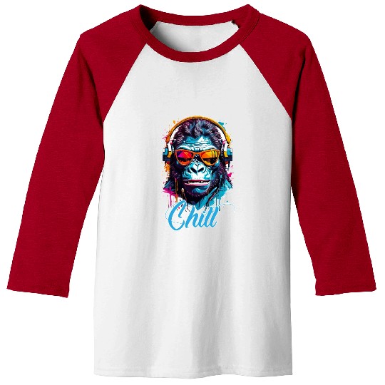 Chill Gorilla Baseball Tees