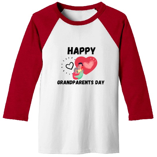 Happy Grandparents Day Baseball Tees