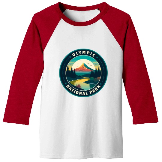 Olympic National Park Baseball Tees