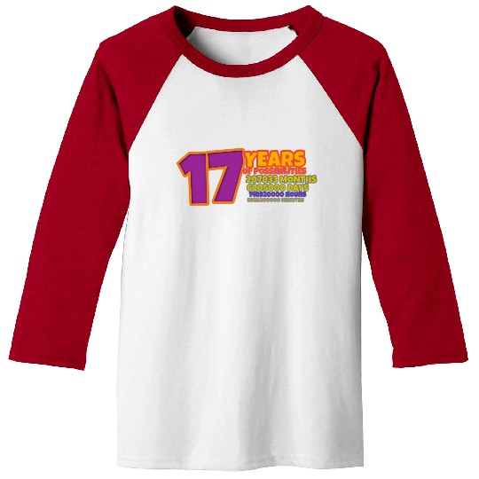17 Years of Possibilities Teen Baseball Tees Birthday