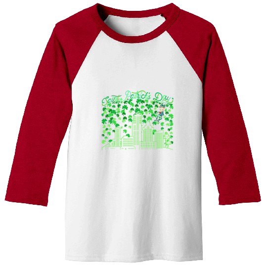 Saint Patrick's Day Miami Florida Baseball Tees