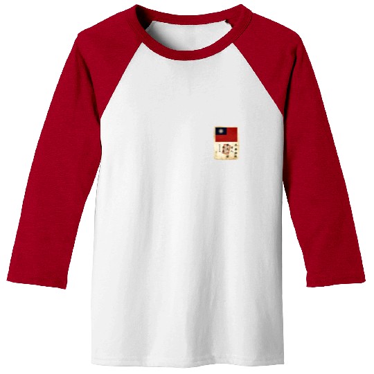 Blood Chit WWII Military History Blood Chit Baseball Tees