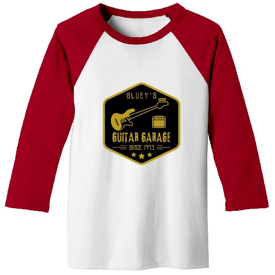 BlueyDad's Guitar Garage 1973 Baseball Tees