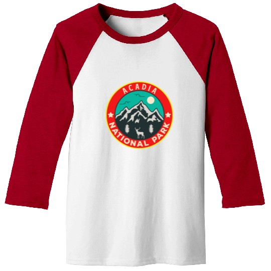 Acadia National Park Baseball Tees Acadia National