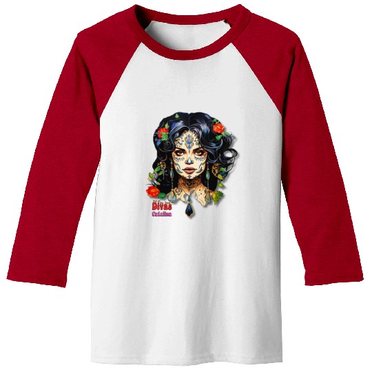 Day of the Dead Divas - Catalina Baseball Tees