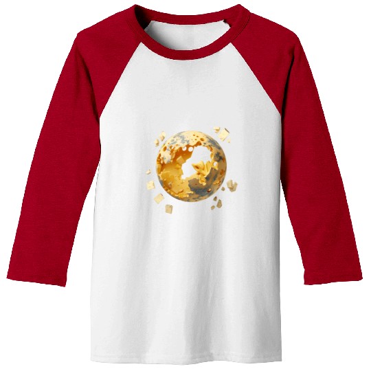 cheese planet Baseball Tees
