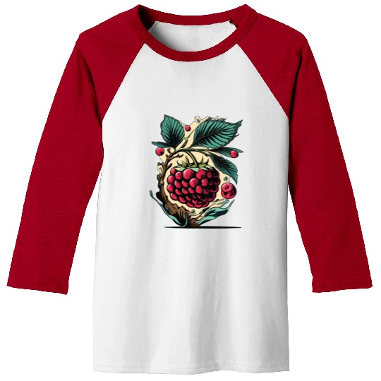 Raspberry Baseball Tees