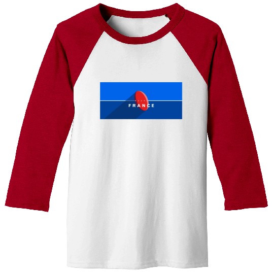 RUGBY FRANCE Baseball Tees