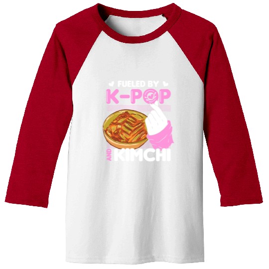 Kimchi Lovers Korean Cuisine Food Gifts Baseball Tees