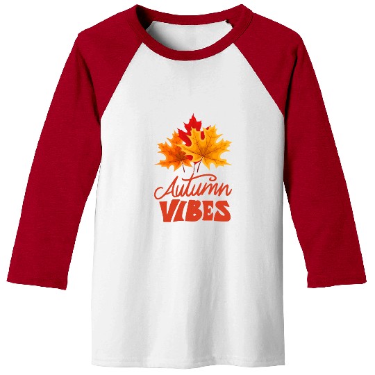 Autumn Vibes Baseball Tees