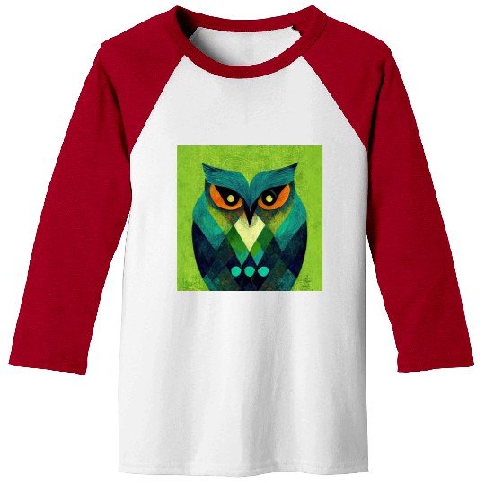 Mod Owl: ScOwl Owl Baseball Tees