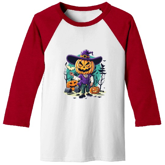 Boy Candy Punppkin Halloween Baseball Tees